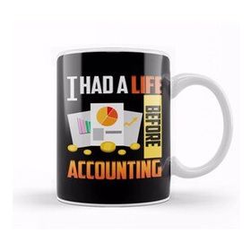 Baskı Dükkanı Cute & Funny I Had A Life Before Accounting Cpa Kupa Bardak