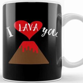 Baskı Dükkanı Cute Funny I Lava You Volcano Valentine S Day Kupa