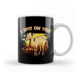 Baskı Dükkanı Cute Funny I Spit On You Llama Pun Llama Lovers Kupa