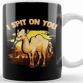 Baskı Dükkanı Cute Funny I Spit On You Llama Pun Llama Lovers Kupa