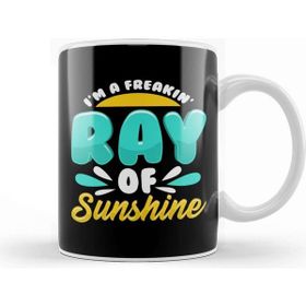 Baskı Dükkanı Cute Funny Im A Freakin Ray Of Sunshine Kupa