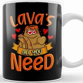 Baskı Dükkanı Cute Funny Lavas All You Need Volcano Pun Kupa
