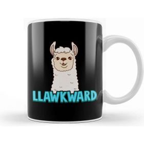 Baskı Dükkanı Cute Funny Llawkward Awkward Llama Pun Lama Kupa