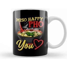 Baskı Dükkanı Cute Funny Miso Happy Pho You Miso Soup Pun Kupa