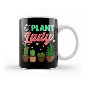 Baskı Dükkanı Cute Funny Plant Lady Planting Gardening Pun Kupa