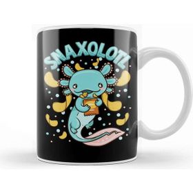 Baskı Dükkanı Cute Funny Snaxolotl Adorable Snacking Axolotl Kupa
