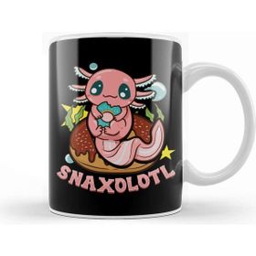 Baskı Dükkanı Cute Funny Snaxolotl Adorable Snacking Axolotl Kupa