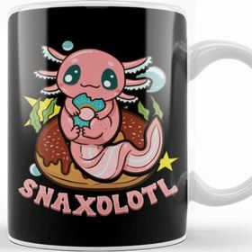 Baskı Dükkanı Cute Funny Snaxolotl Adorable Snacking Axolotl Kupa