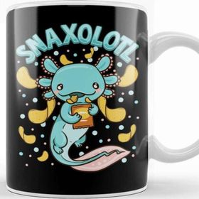 Baskı Dükkanı Cute Funny Snaxolotl Adorable Snacking Axolotl Kupa