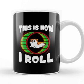 Baskı Dükkanı Cute Funny This Is How I Roll Bowling Ball Pun Kupa