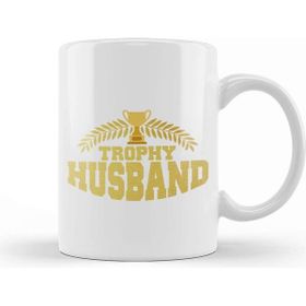 Baskı Dükkanı Cute Funny Trophy Husband Proud Wife Kupa