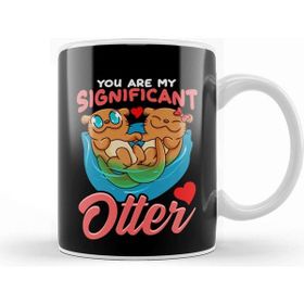 Baskı Dükkanı Cute Funny You Are My Significant Otter Pun Kupa