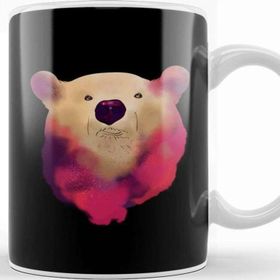 Baskı Dükkanı Cute Galactic Polar Bear Space Exploration Kupa
