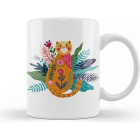Baskı Dükkanı Cute Ginger Cat Kupa