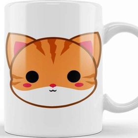 Baskı Dükkanı Cute Ginger Cat Kupa