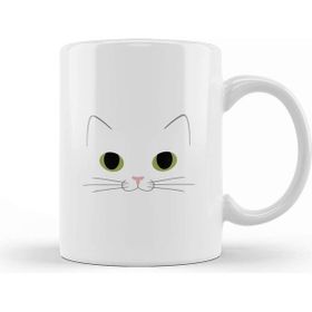 Baskı Dükkanı Cute Ginger Cat White Cat Kedi Kupa