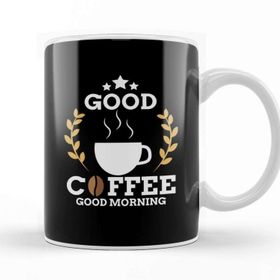 Baskı Dükkanı Cute Good Coffee Good Morning Caffeine Addicts Kupa