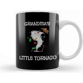 Baskı Dükkanı Cute Grandma S Little Tornado Kids Kupa
