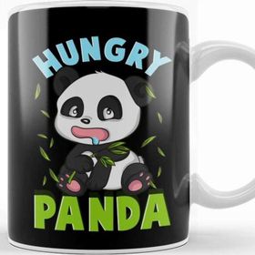 Baskı Dükkanı Cute Hungry Panda Always Hungry Funny Baby Panda Kupa