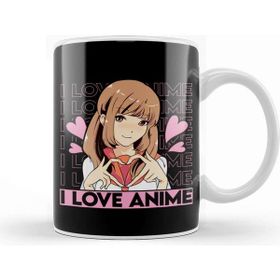 Baskı Dükkanı Cute I Love Anime Girl Japanese Kawaii Obsessed Kupa