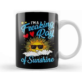 Baskı Dükkanı Cute I M a Freaking Ray of Sunshine Kupa