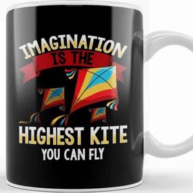 Baskı Dükkanı Cute Imagination Is the Highest Kite You Can Fly Kupa Bardak