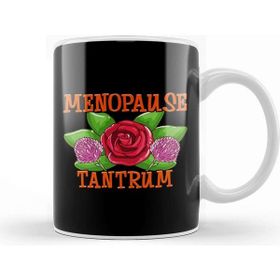 Baskı Dükkanı Cute Menopause Tantrum Funny Menopausal Beyaz 330 ml Porselen Kupa