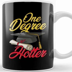 Baskı Dükkanı Cute One Degree Hotter College Graduation Day Pun Kupa Bardak