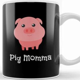 Baskı Dükkanı Cute Pig Momma Girl Pet Piglet Owner Mommy Mama Kupa