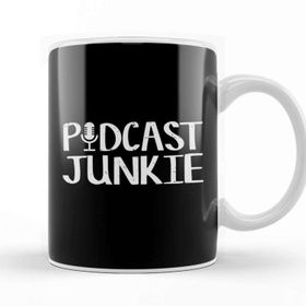 Baskı Dükkanı Cute Podcast Junkie Podcasting Podcasters Addict Kupa