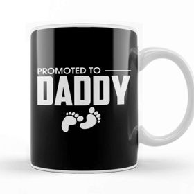 Baskı Dükkanı Cute Promoted To Daddy Pregnancy Announcement Kupa