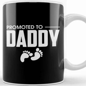 Baskı Dükkanı Cute Promoted To Daddy Pregnancy Announcement Kupa