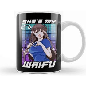 Baskı Dükkanı Cute She S My Waifu Anime Girl Kawaii Kupa