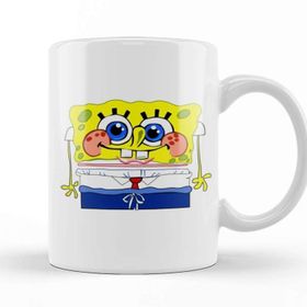 Baskı Dükkanı Cute Spongebob Süngerbob Kupa