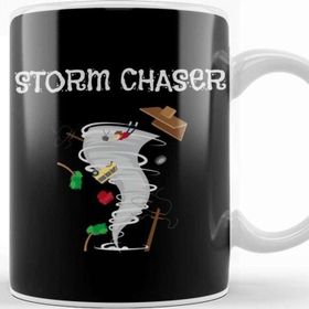 Baskı Dükkanı Cute Storm Chaser Tornado Lovers Severe Weather Kupa