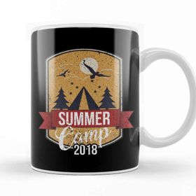 Baskı Dükkanı Cute Summer Camp 2018 For Campers Kupa Bardak