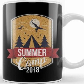 Baskı Dükkanı Cute Summer Camp 2018 For Campers Kupa Bardak