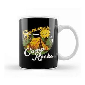 Baskı Dükkanı Cute Summer Camp Rocks Camping For Campers Kupa Bardak