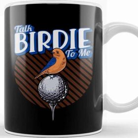 Baskı Dükkanı Cute Talk Birdie to me Funny Golfing Pun Golfer Kupa Bardak