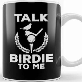 Baskı Dükkanı Cute Talk Birdie to me Funny Golfing Pun Golfer Kupa Bardak