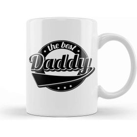 Baskı Dükkanı Cute The Best Daddy New Parent Father Funny Dad Beyaz 330 ml Porselen Kupa