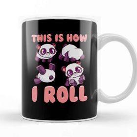 Baskı Dükkanı Cute This is How I Roll Panda Funny Little Bear Kupa