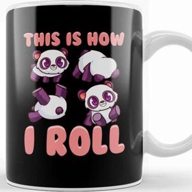 Baskı Dükkanı Cute This is How I Roll Panda Funny Little Bear Kupa