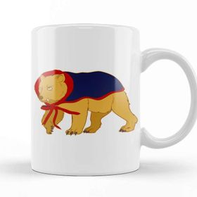 Baskı Dükkanı Cute Vampire Bear Halloween Funny Vampire Bear Kupa Bardak