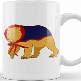 Baskı Dükkanı Cute Vampire Bear Halloween Funny Vampire Bear Kupa Bardak
