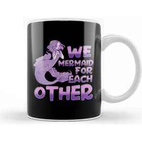 Baskı Dükkanı Cute We Mermaid For Each Other Romantic Pun Kupa Bardak