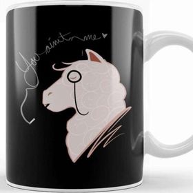 Baskı Dükkanı Cute You Ain T Me Fancy Llama Kupa Bardak