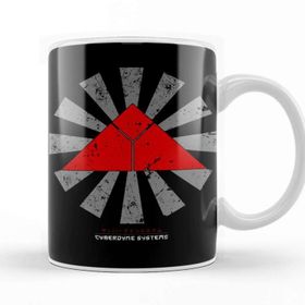 Baskı Dükkanı Cyberdyne Systems Retro Japanese Terminator Kupa