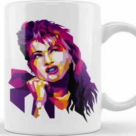 Baskı Dükkanı Cyndi Lauper Kupa