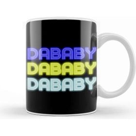 Baskı Dükkanı Dababy Hip Hop Rap Logo Kupa
